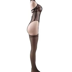 LOVE AND VIBES Bodystocking Sexy Résille Noire Simple Maille 10 LOVE AND VIBES Bodystocking Sexy Résille Noire Simple Maille -Sextoys boutique bodystocking sexy resille noire simple maille 7