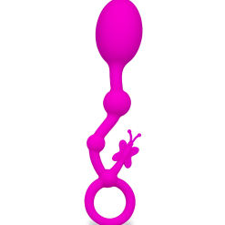 LOVE AND VIBES Boules Anales Silicone Butterfly