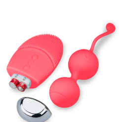 LOVE AND VIBES Boules De Geisha Et Télécommande Vibrantes Bounce -Sextoys boutique boules de geisha et telecommande vibrantes bounce 16