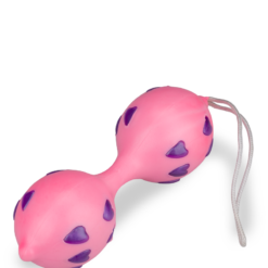 LOVE AND VIBES Boules De Geisha Love Ball Rose -Sextoys boutique boules de geisha love ball rose 5