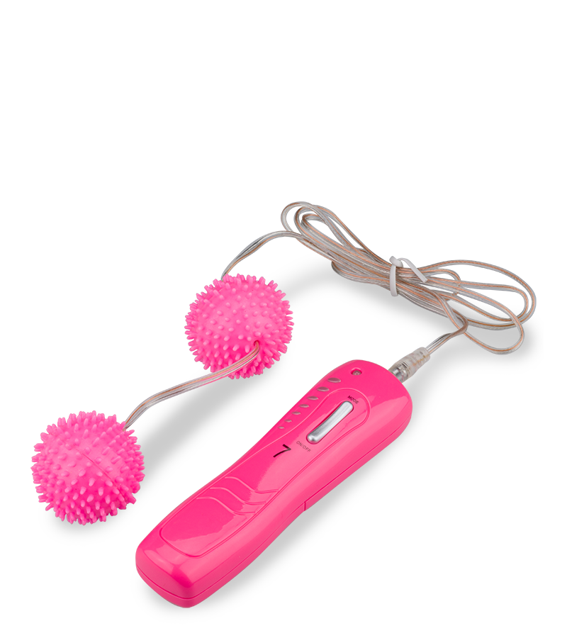 LOVE AND VIBES Boules De Geisha Vibrantes Roses à Picots 5 LOVE AND VIBES Boules De Geisha Vibrantes Roses à Picots – Image 5