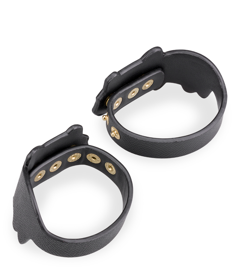 LOVE AND VIBES Bracelets De Poignets BDSM En Similicuir Chat 4 LOVE AND VIBES Bracelets De Poignets BDSM En Similicuir Chat – Image 4