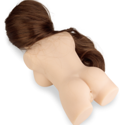 LOVE AND VIBES Buste Avec Tête Cheveux Châtains Jenifer 2,3kg 21 LOVE AND VIBES Buste Avec Tête Cheveux Châtains Jenifer 2,3kg -Sextoys boutique buste avec tete cheveux chatains jenifer 2 3kg 12