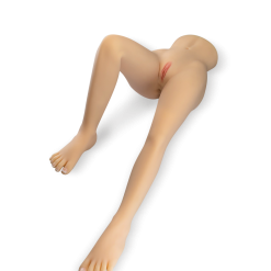 LOVE AND VIBES Buste Jambes En Silicone Double Pénétration