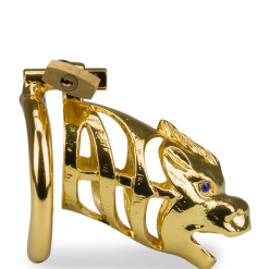 LOVE AND VIBES Cage à Pénis Astrologie Chinoise Dragon Doré 14 LOVE AND VIBES Cage à Pénis Astrologie Chinoise Dragon Doré -Sextoys boutique cage a penis astrologie chinoise dragon dore 6