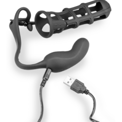 LOVE AND VIBES Cage à Pénis Cockring Stimulateur Prostate Vibrant 7 LOVE AND VIBES Cage à Pénis Cockring Stimulateur Prostate Vibrant -Sextoys boutique cage a penis cockring stimulateur prostate vibrant 6