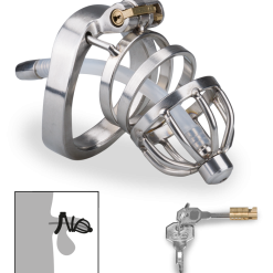 LOVE AND VIBES Cage à Pénis Courte Avec Sonde Judgment