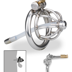 LOVE AND VIBES Cage à Pénis Courte Avec Sonde Repentance