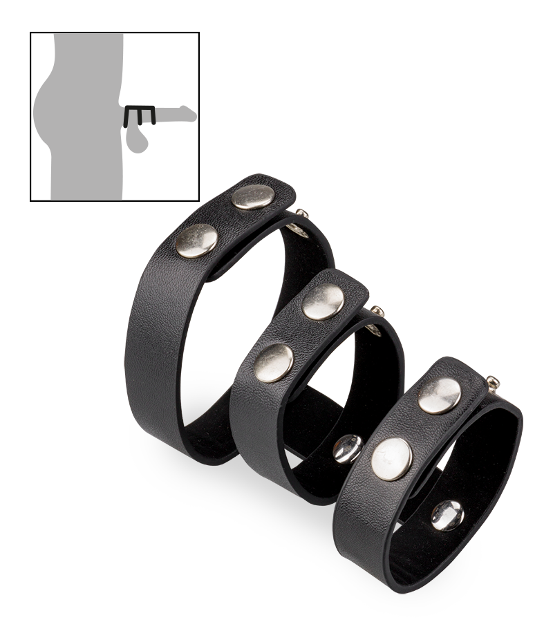 LOVE AND VIBES Cage à Pénis En Similicuir 1 LOVE AND VIBES Cage à Pénis En Similicuir