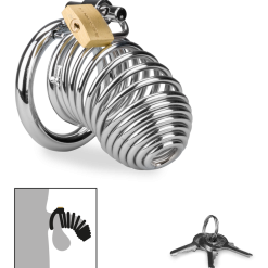 LOVE AND VIBES Cage à Pénis Hell Spiral