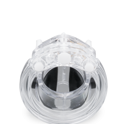 LOVE AND VIBES Cage Chasteté électro Stimulation Transparente -Sextoys boutique cage chastete electro stimulation transparente 7