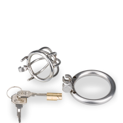 LOVE AND VIBES Cage De Chasteté Courte Repentance -Sextoys boutique cage de chastete courte repentance 8