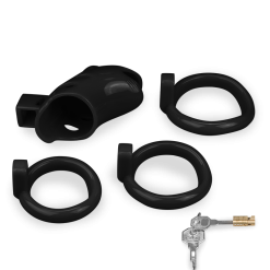 LOVE AND VIBES Cage De Chasteté En PVC Whaly 59 LOVE AND VIBES Cage De Chasteté En PVC Whaly -Sextoys boutique cage de chastete en pvc whaly 12