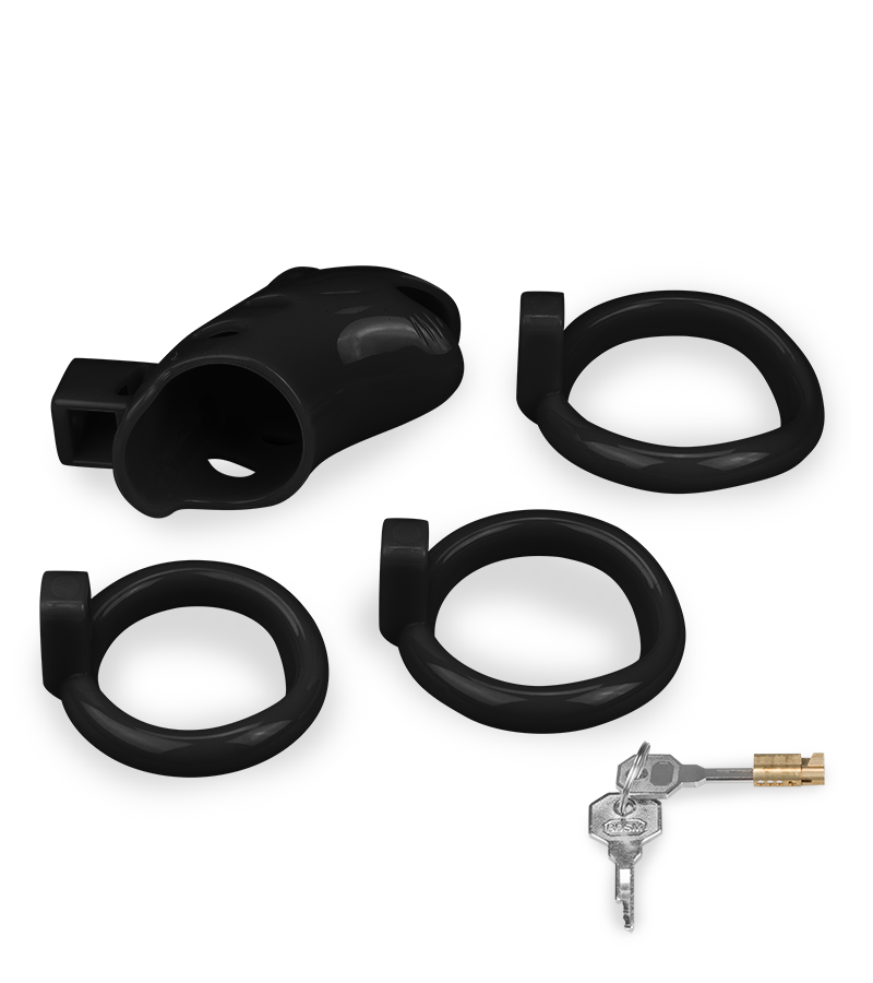 LOVE AND VIBES Cage De Chasteté En PVC Whaly 10 LOVE AND VIBES Cage De Chasteté En PVC Whaly – Image 10