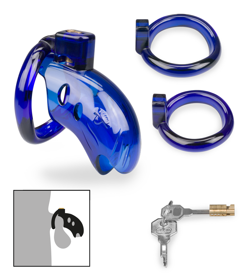 LOVE AND VIBES Cage De Chasteté En PVC Whaly 11 LOVE AND VIBES Cage De Chasteté En PVC Whaly – Image 11