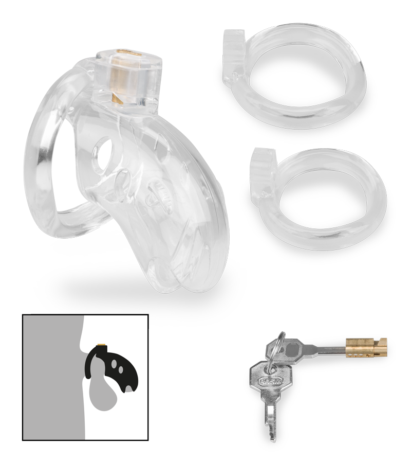 LOVE AND VIBES Cage De Chasteté En PVC Whaly 21 LOVE AND VIBES Cage De Chasteté En PVC Whaly – Image 21