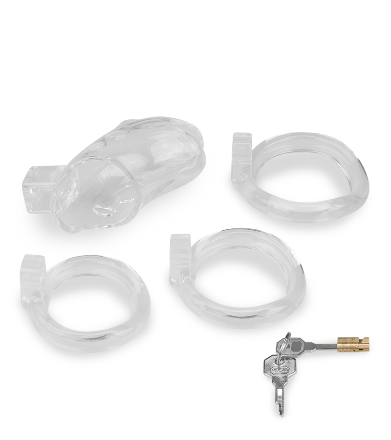 LOVE AND VIBES Cage De Chasteté En PVC Whaly 30 LOVE AND VIBES Cage De Chasteté En PVC Whaly – Image 30