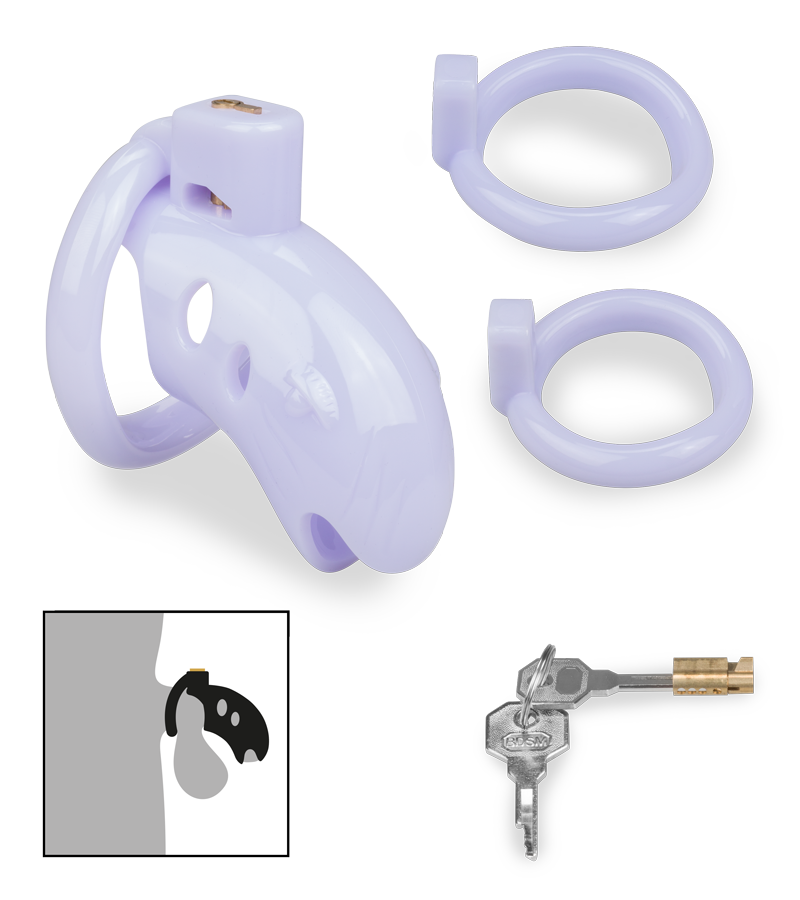 LOVE AND VIBES Cage De Chasteté En PVC Whaly 31 LOVE AND VIBES Cage De Chasteté En PVC Whaly – Image 31