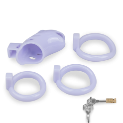 LOVE AND VIBES Cage De Chasteté En PVC Whaly 89 LOVE AND VIBES Cage De Chasteté En PVC Whaly -Sextoys boutique cage de chastete en pvc whaly 42