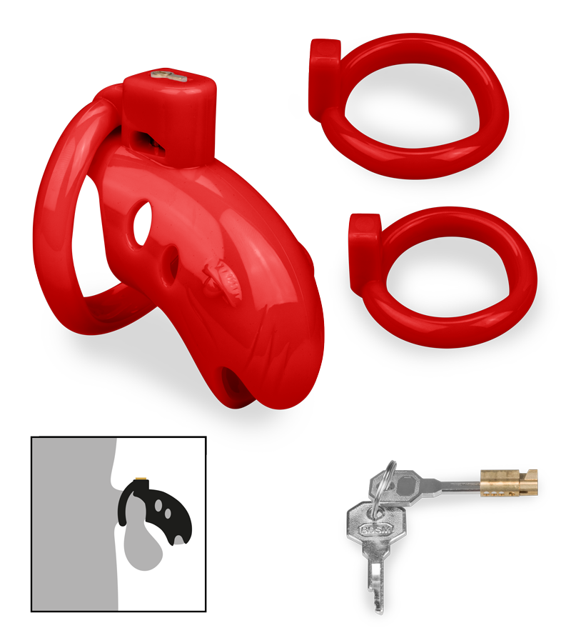 LOVE AND VIBES Cage De Chasteté En PVC Whaly 41 LOVE AND VIBES Cage De Chasteté En PVC Whaly – Image 41