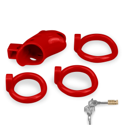 LOVE AND VIBES Cage De Chasteté En PVC Whaly 99 LOVE AND VIBES Cage De Chasteté En PVC Whaly -Sextoys boutique cage de chastete en pvc whaly 52