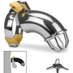 LOVE AND VIBES Cage De Chasteté Homme Turtleneck