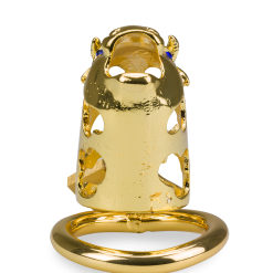 LOVE AND VIBES Cage De Chasteté Pénis Astrologie Chinoise Buffle Doré 18 LOVE AND VIBES Cage De Chasteté Pénis Astrologie Chinoise Buffle Doré -Sextoys boutique cage de chastete penis astrologie chinoise buffle dore 10