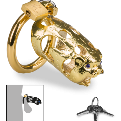 LOVE AND VIBES Cage De Chasteté Pénis Astrologie Chinoise Cochon Doré