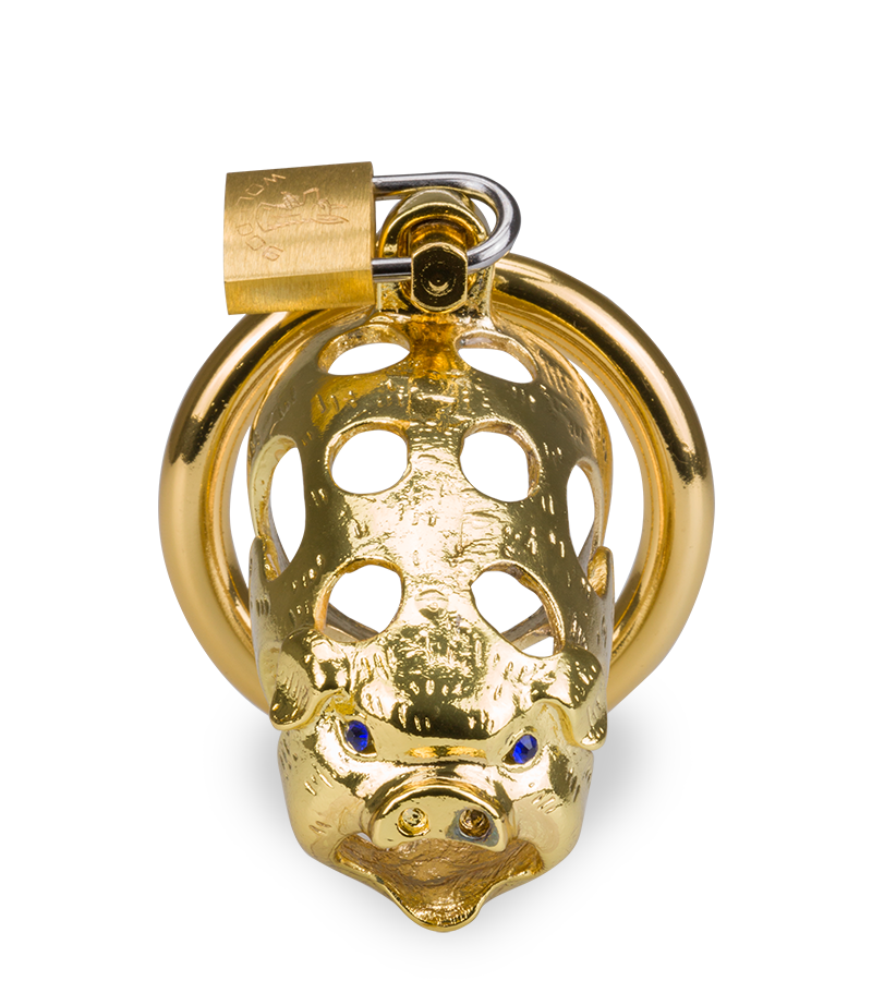 LOVE AND VIBES Cage De Chasteté Pénis Astrologie Chinoise Cochon Doré 3 LOVE AND VIBES Cage De Chasteté Pénis Astrologie Chinoise Cochon Doré – Image 3