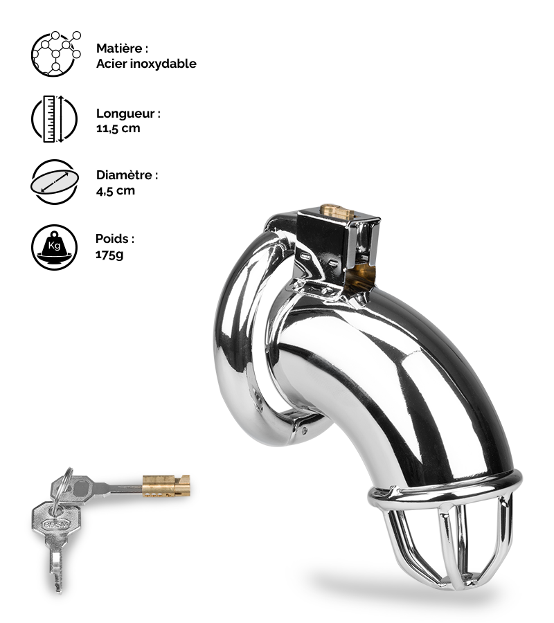 LOVE AND VIBES Cage De Chasteté Pénis Emerald 2 LOVE AND VIBES Cage De Chasteté Pénis Emerald – Image 2