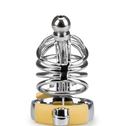 LOVE AND VIBES Cage De Chasteté Pénis Et Plug D'urètre Alcatraz 18 LOVE AND VIBES Cage De Chasteté Pénis Et Plug D'urètre Alcatraz -Sextoys boutique cage de chastete penis et plug d uretre alcatraz 10