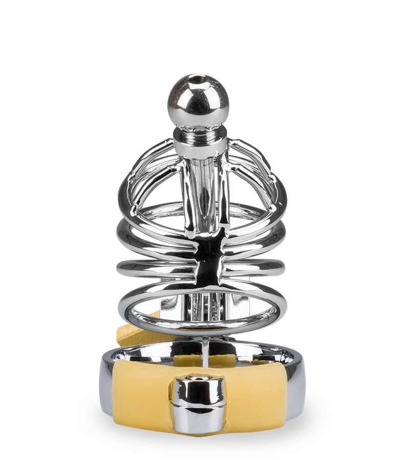 LOVE AND VIBES Cage De Chasteté Pénis Et Plug D'urètre Alcatraz 8 LOVE AND VIBES Cage De Chasteté Pénis Et Plug D'urètre Alcatraz – Image 8