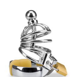 LOVE AND VIBES Cage De Chasteté Pénis Et Plug D'urètre Alcatraz 19 LOVE AND VIBES Cage De Chasteté Pénis Et Plug D'urètre Alcatraz -Sextoys boutique cage de chastete penis et plug d uretre alcatraz 11