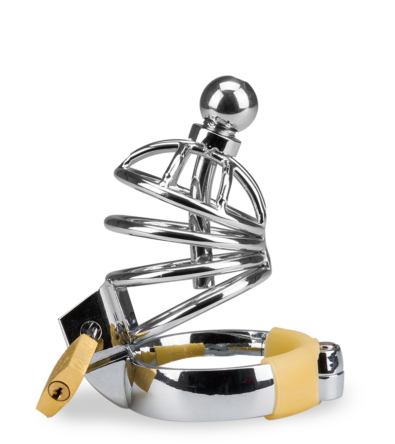 LOVE AND VIBES Cage De Chasteté Pénis Et Plug D'urètre Alcatraz 7 LOVE AND VIBES Cage De Chasteté Pénis Et Plug D'urètre Alcatraz – Image 7