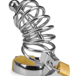 LOVE AND VIBES Cage De Chasteté Pénis Et Plug D'urètre Guantanamo -Sextoys boutique cage de chastete penis et plug d uretre guantanamo 11