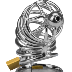 LOVE AND VIBES Cage De Chasteté Pénis Et Plug D'urètre Guantanamo -Sextoys boutique cage de chastete penis et plug d uretre guantanamo 12