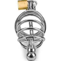 LOVE AND VIBES Cage De Chasteté Pénis Et Plug D'urètre Guantanamo -Sextoys boutique cage de chastete penis et plug d uretre guantanamo 5