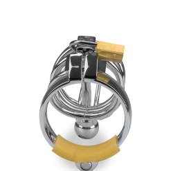 LOVE AND VIBES Cage De Chasteté Pénis Et Plug D'urètre Guantanamo -Sextoys boutique cage de chastete penis et plug d uretre guantanamo 7