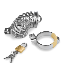 LOVE AND VIBES Cage De Chasteté Pénis Snaily -Sextoys boutique cage de chastete penis snaily 11