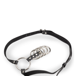 LOVE AND VIBES Ceinture 5 Anneaux Cockring Métal 6 LOVE AND VIBES Ceinture 5 Anneaux Cockring Métal -Sextoys boutique ceinture 5 anneaux cockring metal 5