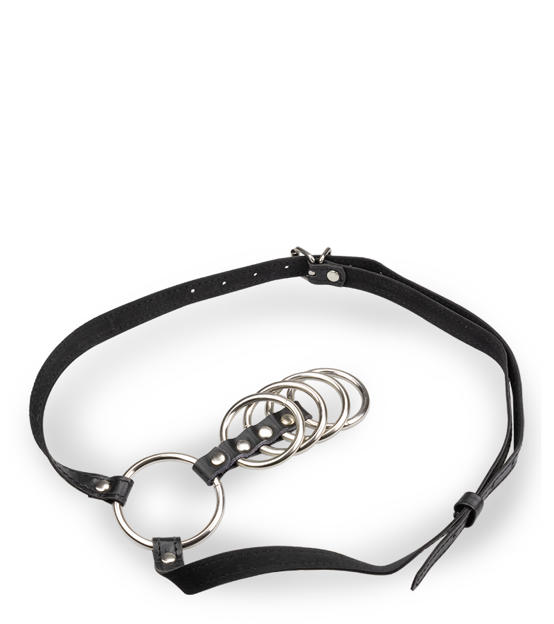 LOVE AND VIBES Ceinture 5 Anneaux Cockring Métal 3 LOVE AND VIBES Ceinture 5 Anneaux Cockring Métal – Image 3