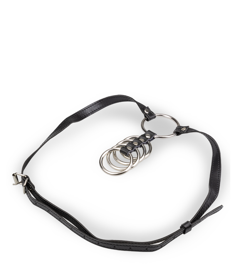 LOVE AND VIBES Ceinture 5 Anneaux Cockring Métal 4 LOVE AND VIBES Ceinture 5 Anneaux Cockring Métal – Image 4