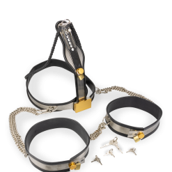 LOVE AND VIBES Ceinture De Chasteté Pour Femme Contained -Sextoys boutique ceinture de chastete pour femme contained 11