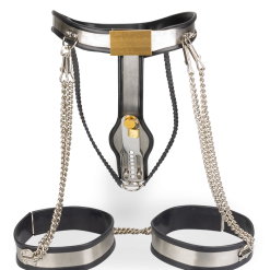 LOVE AND VIBES Ceinture De Chasteté Pour Femme Contained -Sextoys boutique ceinture de chastete pour femme contained 5