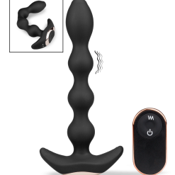 LOVE AND VIBES Chapelet Anal Vibrant Télécommandé Devotion