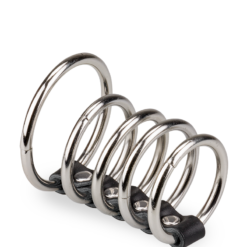 LOVE AND VIBES Cinq Anneaux Cockring Métal