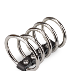 LOVE AND VIBES Cinq Anneaux Cockring Métal 10 LOVE AND VIBES Cinq Anneaux Cockring Métal -Sextoys boutique cinq anneaux cockring metal 7