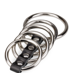 LOVE AND VIBES Cinq Anneaux Cockring Métal 11 LOVE AND VIBES Cinq Anneaux Cockring Métal -Sextoys boutique cinq anneaux cockring metal 8