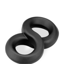 LOVE AND VIBES Cockring Double En Silicone Médical Julo -Sextoys boutique cockring double en silicone medical julo 14