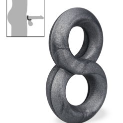 LOVE AND VIBES Cockring Double En Silicone Médical Julo -Sextoys boutique cockring double en silicone medical julo 23